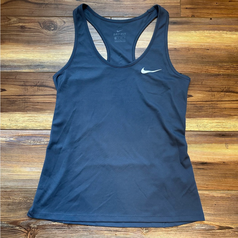 Nike Blue Gray Tank Top